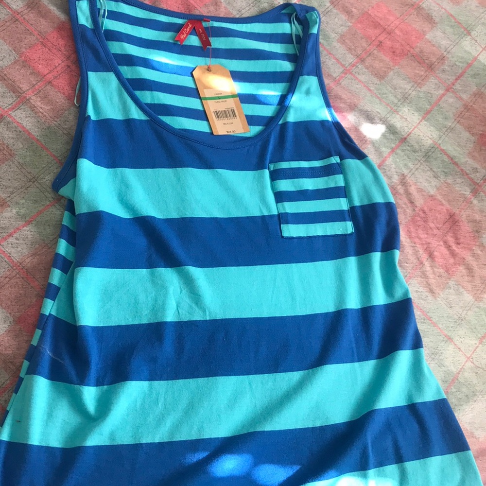 Striped Tanked Tee